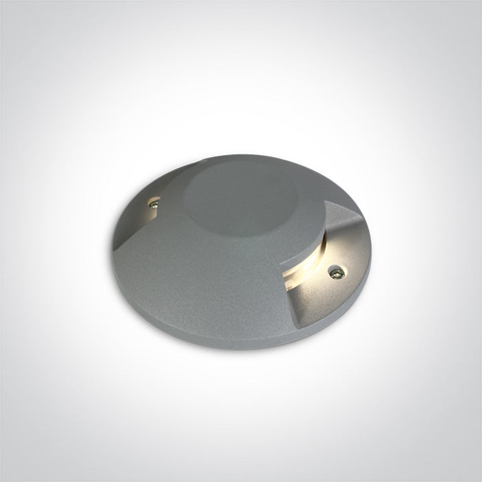 Сив IP67 За открит монтаж GROUND WW (топло бяло) 2X6W 230V