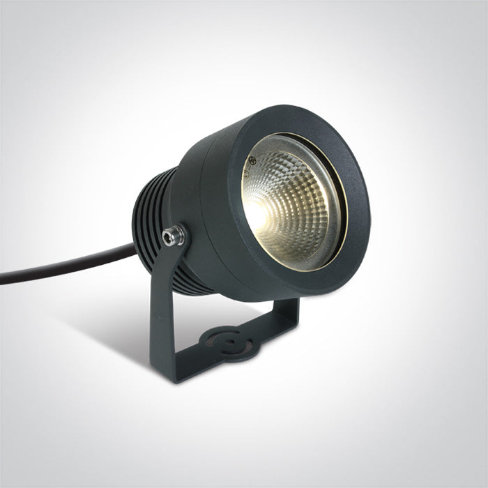 Антрацит 20W WW (топло бяло) 50d IP65 SPIKE 230V