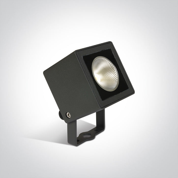 Антрацит 7W WW (топло бяло) IP65 100-240V