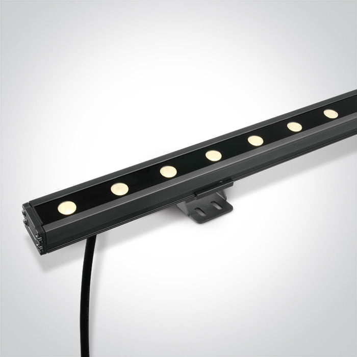 Сив 12x1W WW (топло бяло) 20x60° LENS IP66 24V С димиране