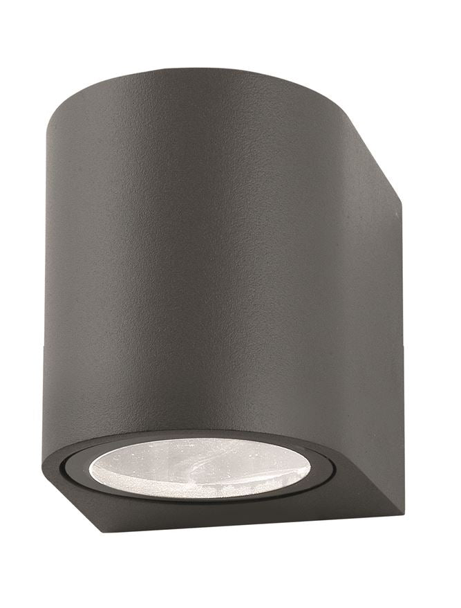 Външен аплик NERO LED GU10 2x10W Тъмен сив алуминий