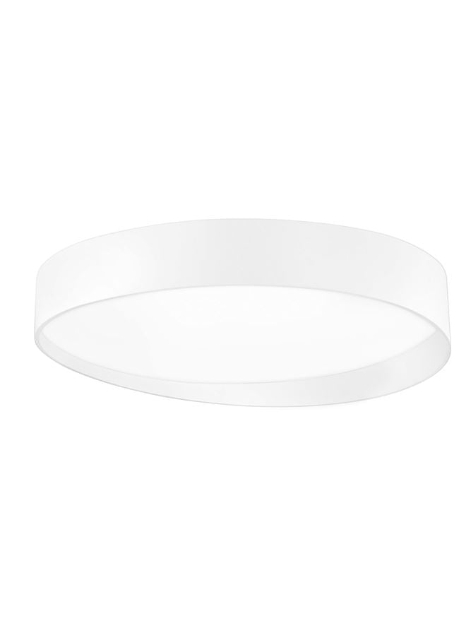 Висящо осветително тяло (пендел) FANO 34W LED Бял алуминий акрил ⌀50 H11.5см
