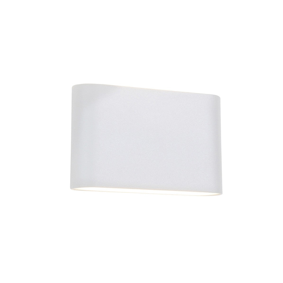 Външен аплик SOHO 2x5W LED Пясъчно бял алуминий и стъкло IP54 3000K
