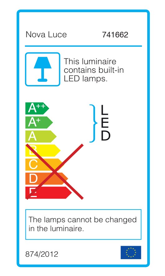 Външен аплик COMO 2x3W LED Тъмен антрацит алуминий и стъкло IP54 3000K
