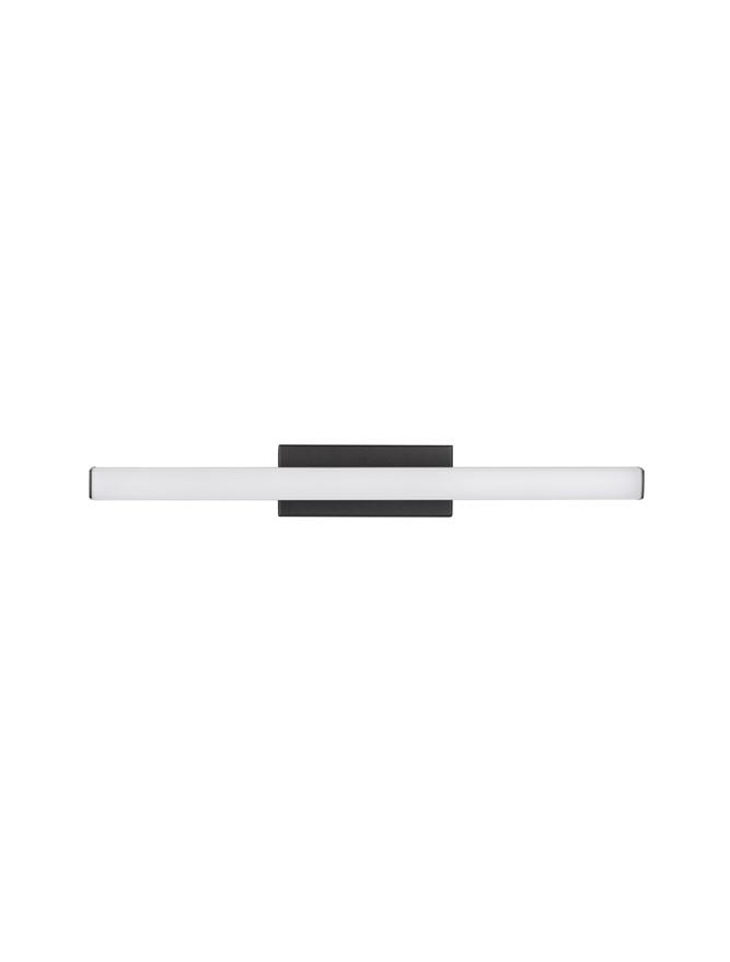 Висящо осветително тяло (пендел) WILLOW 12W LED Матово черен алуминий и акрил IP44