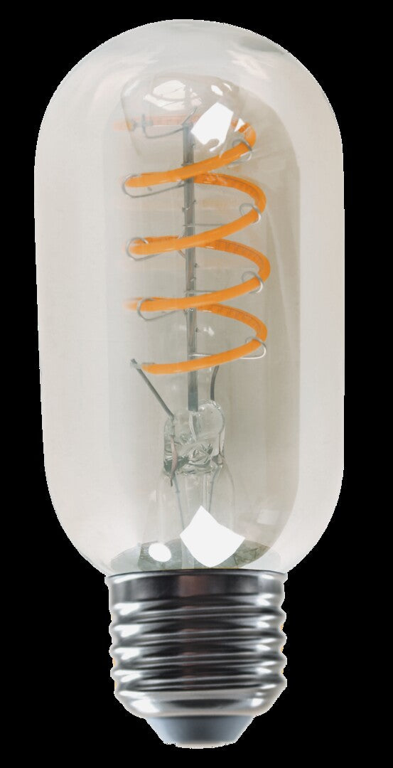 Филаментна LED крушка, E27 T45,4W,250lm,4000K,прозрачна