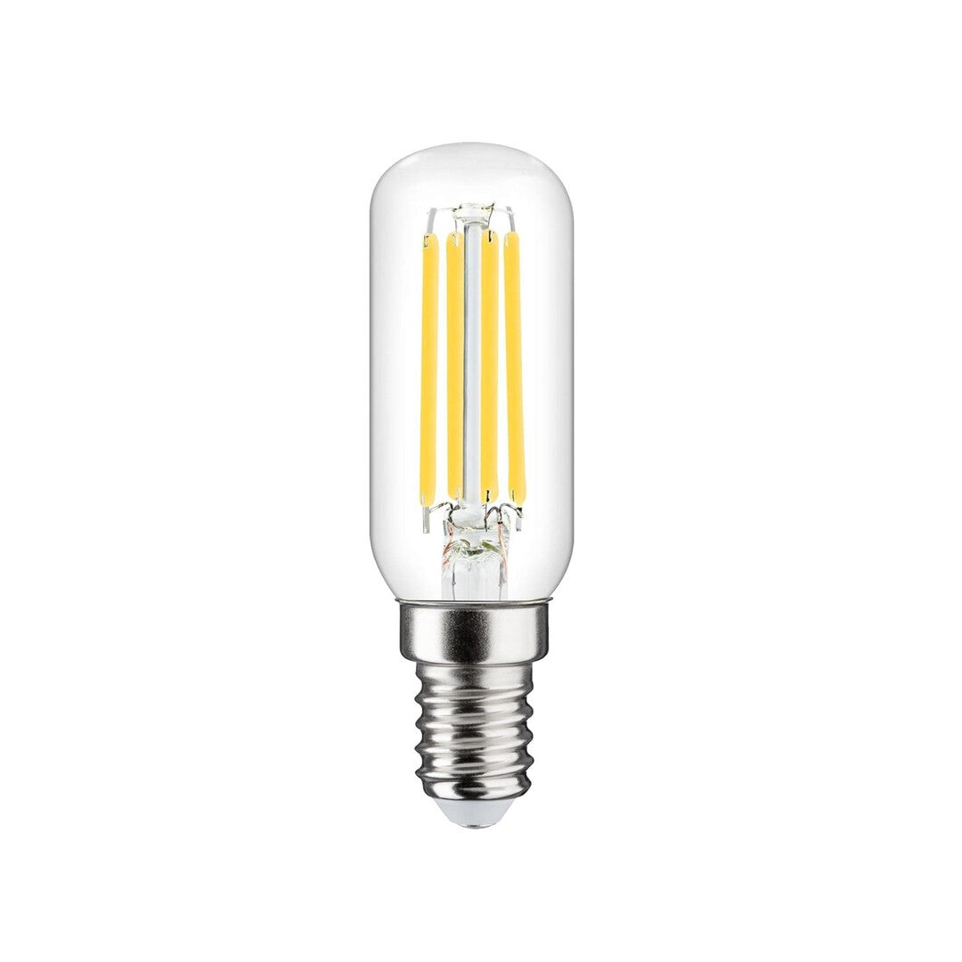 Филаментна LED крушка, E14 T25, 4W, 400lm, 3000K