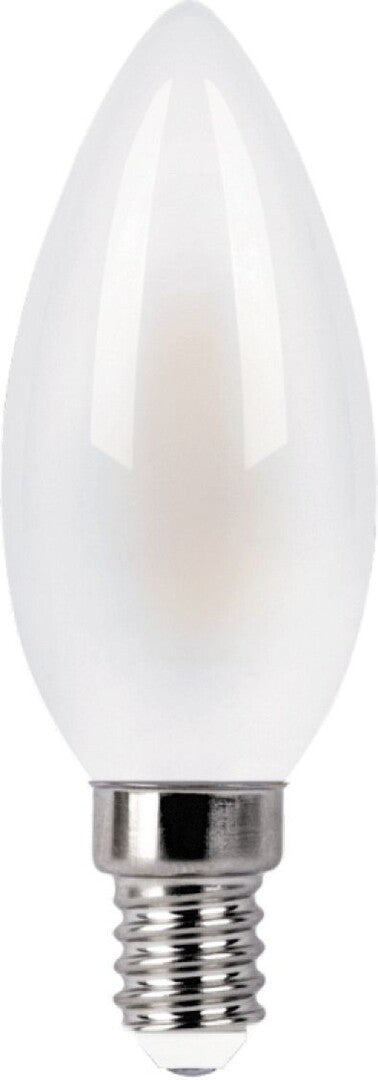 Филаментна LED крушка, E14 C35, 4W, 470lm, 4000K