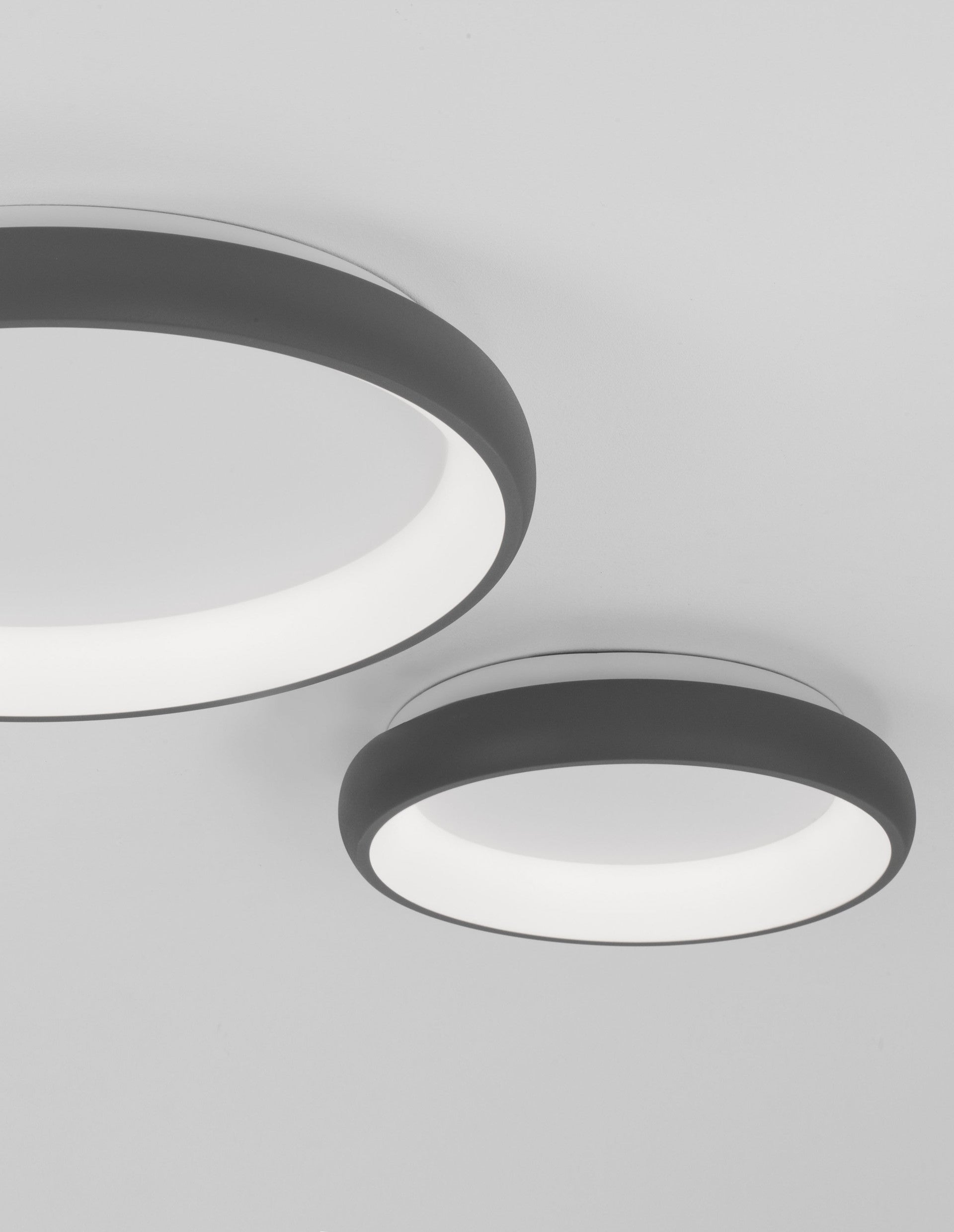 Висящо осветително тяло (пендел) ALBI 50W Сив алуминий и акрил LED Триак димируем
