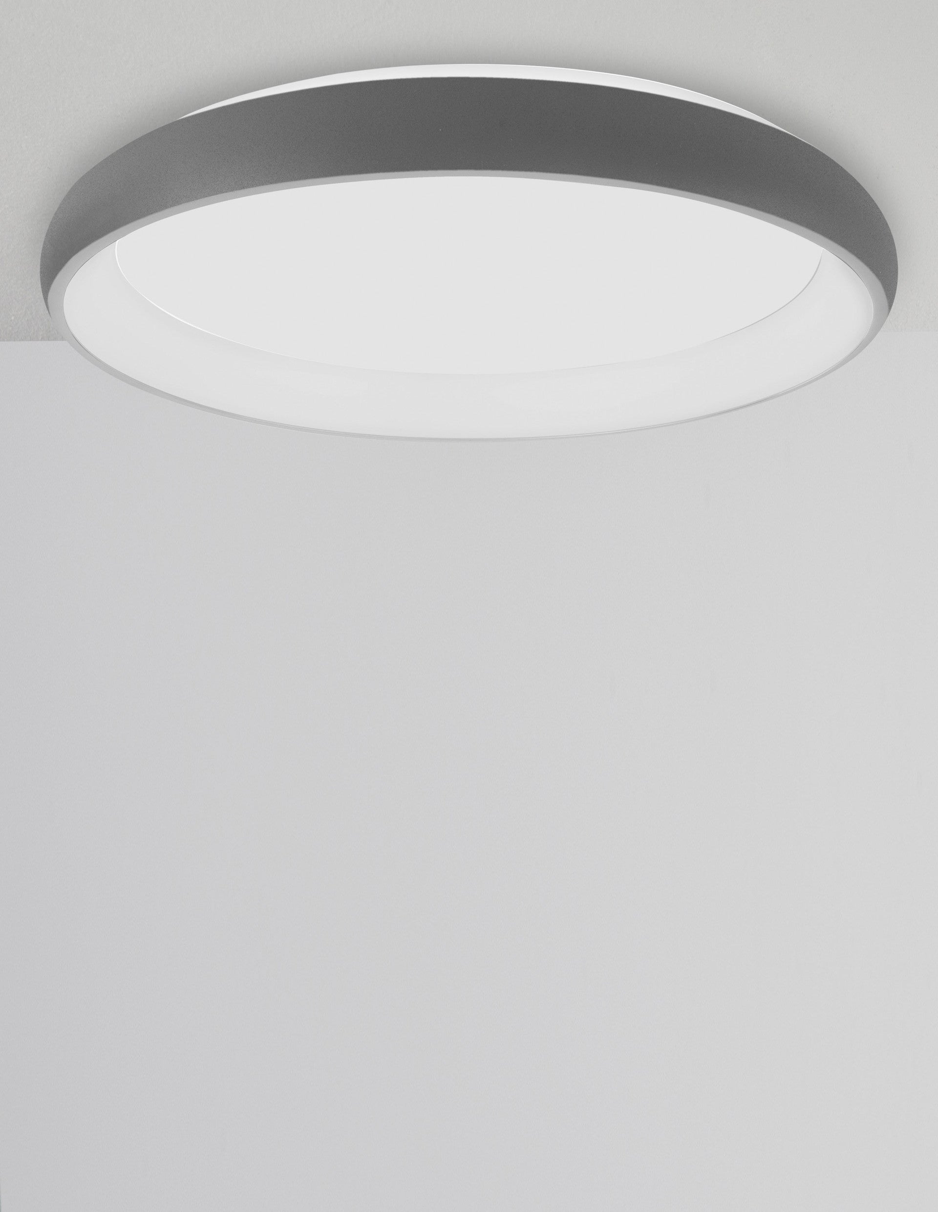 Висящо осветително тяло (пендел) ALBI 50W Сив алуминий и акрил LED Триак димируем
