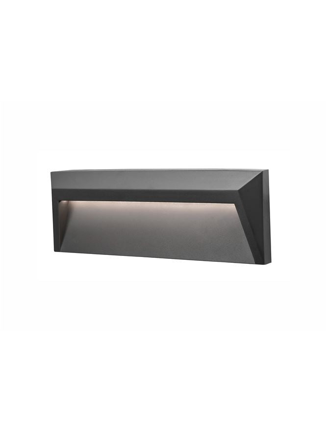 Външен аплик LUTON 2W Тъмен сив ABS