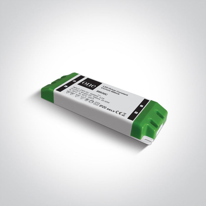 Захранващ драйвер 500mA 20-30W 230V
