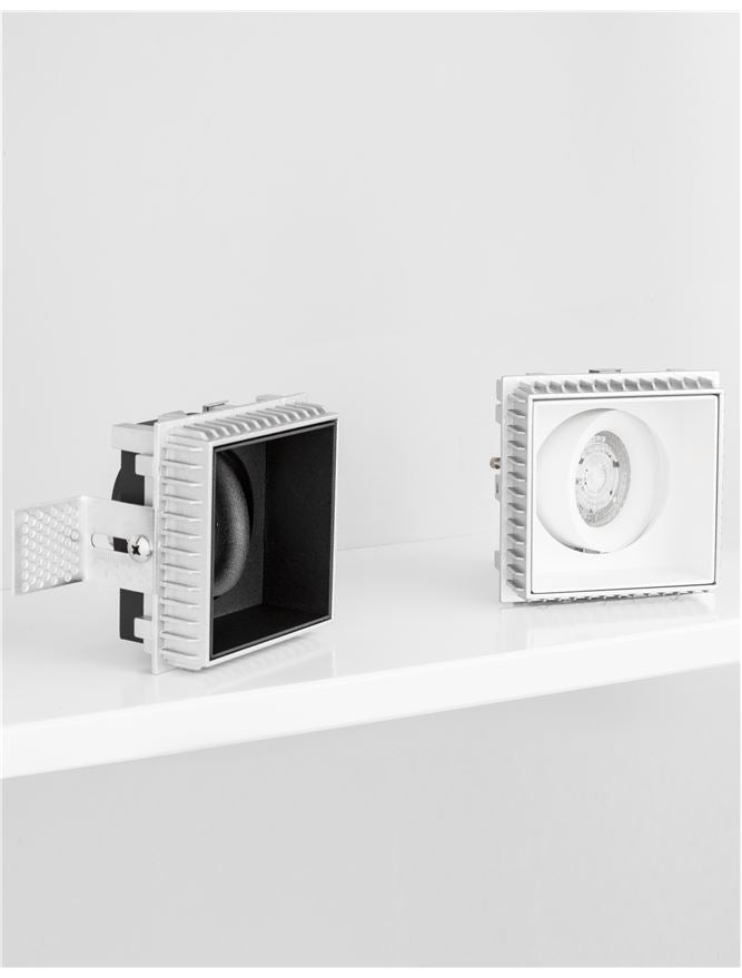 LED спот BRAD 50W Пясъчно черен алуминий GU10 без рамка IP20