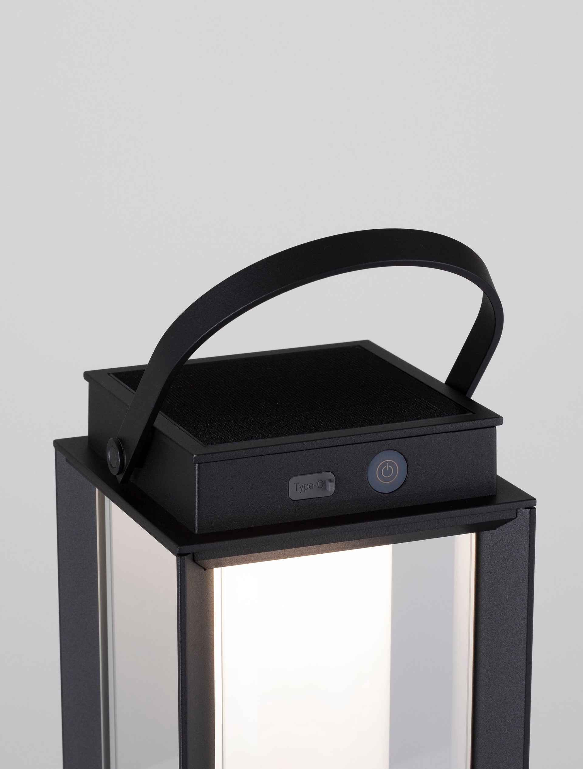 Външен аплик VERHAL 2W LED Тъмен антрацит алуминий и прозрачно стъкло IP54