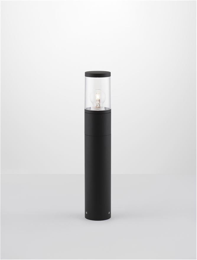 Външен аплик CETERA 12W Тъмен антрацит алуминий акрил IP54