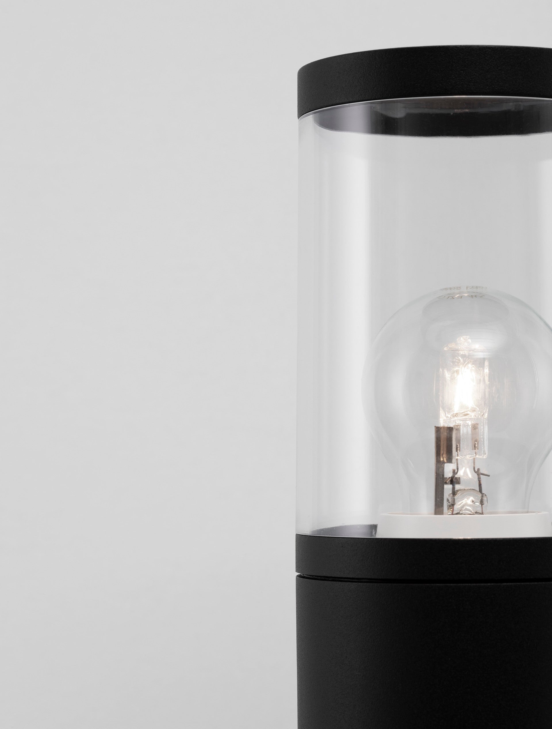 Външна настолна лампа CETERA 12W Тъмен антрацит алуминий акрил IP54