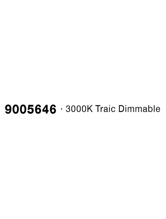 Висящо осветително тяло (пендел) LINUS 50W Матово черен алуминий и акрил 3000K Триак димируем