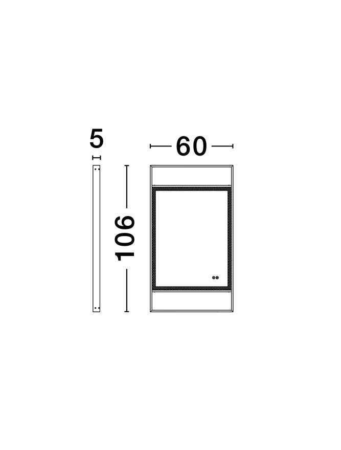 Висящо осветително тяло (пендел) DOUL 41W Анодизиран черен алуминий стъкло IP44 4000K