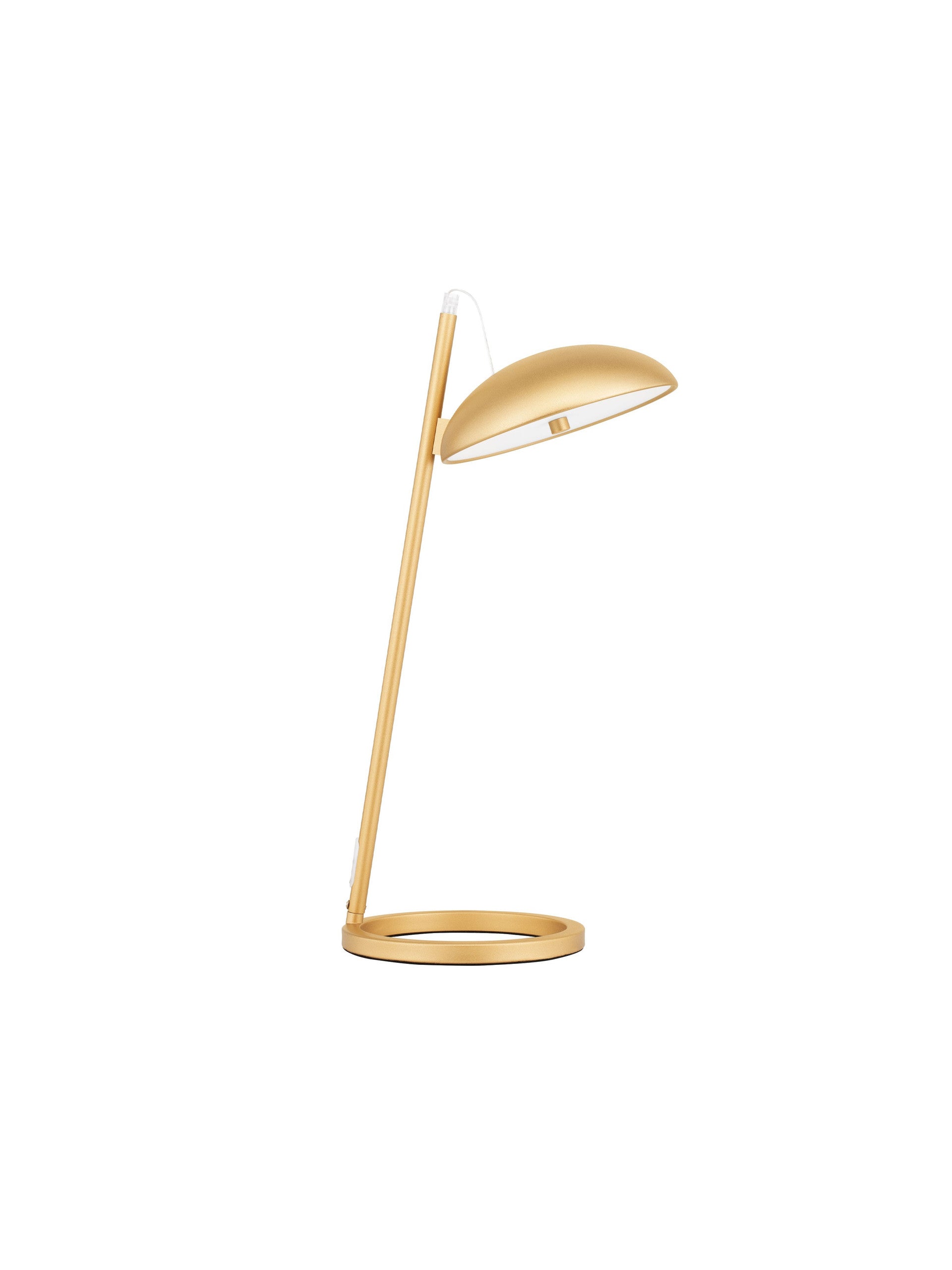 Висящо осветително тяло (пендел) FLUTE LED 18W Пясъчно златист алуминий L20 W28 H53см