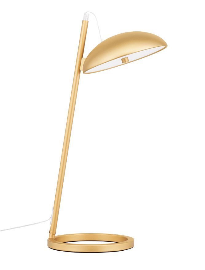 Висящо осветително тяло (пендел) FLUTE LED 18W Пясъчно златист алуминий L20 W28 H53см