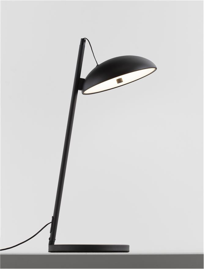 Висящо осветително тяло (пендел) FLUTE LED 18W Пясъчно черен алуминий L20 W28 H53см
