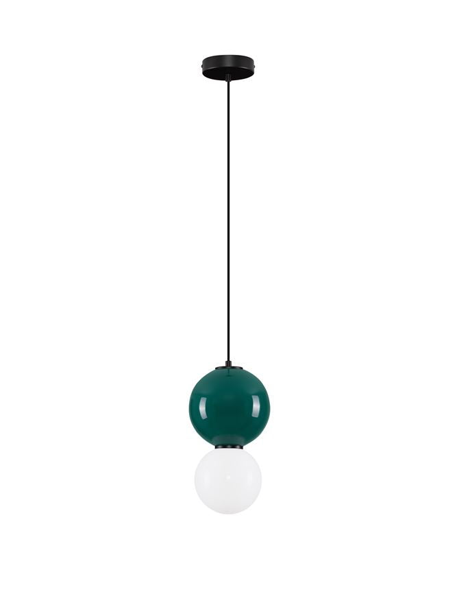 Подова лампа NOESIS LED 6W Яспис порцелан, матово черен