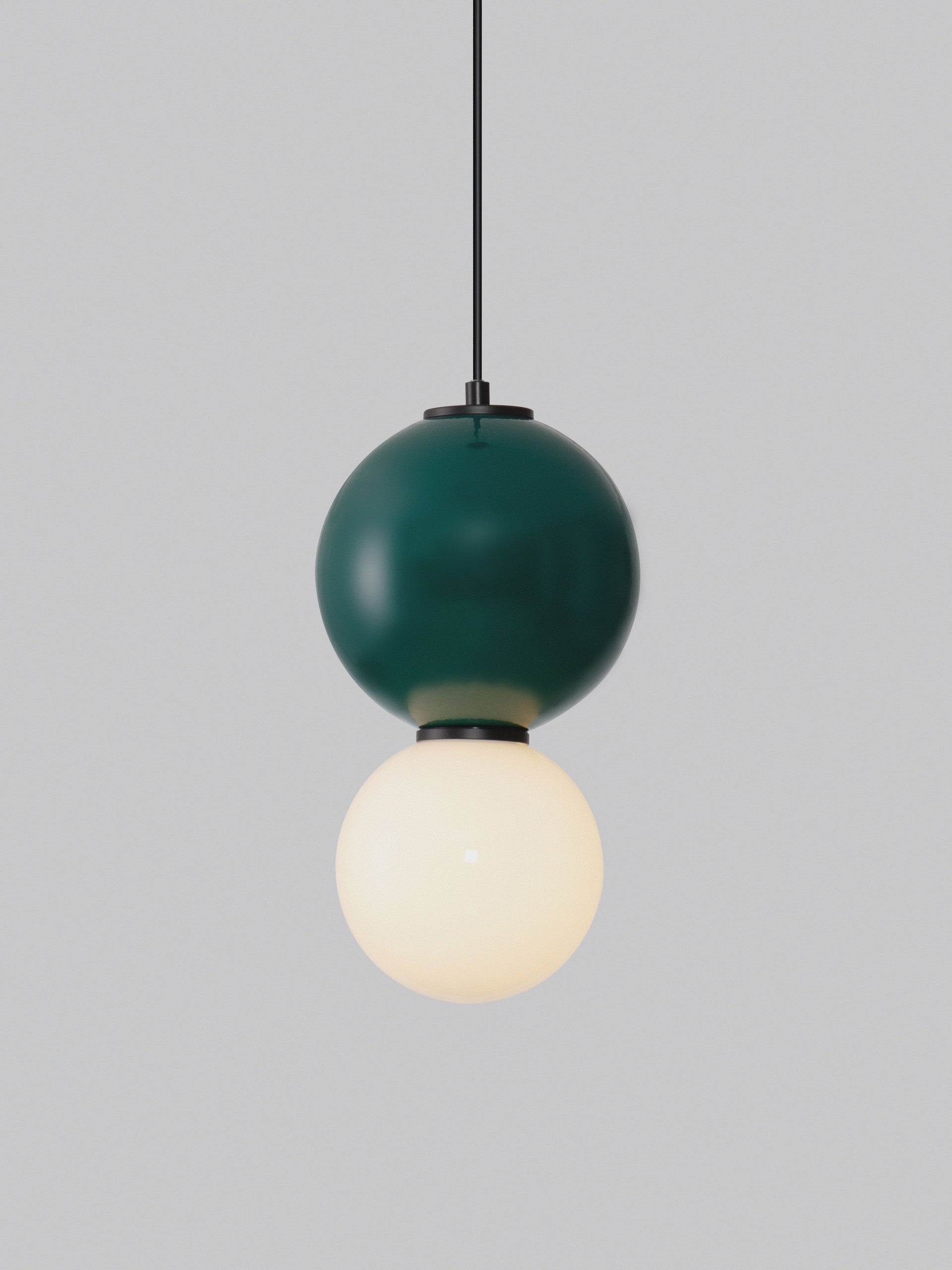 Подова лампа NOESIS LED 6W Яспис порцелан, матово черен