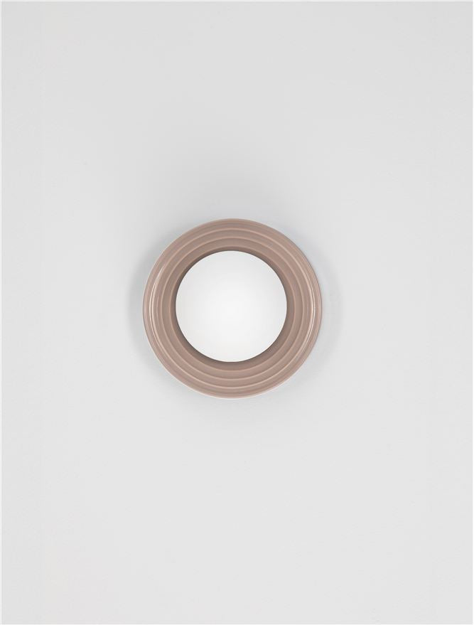 Висящо осветително тяло (пендел) ORBIQUE LED G9 5W Мока порцелан, опалово стъкло