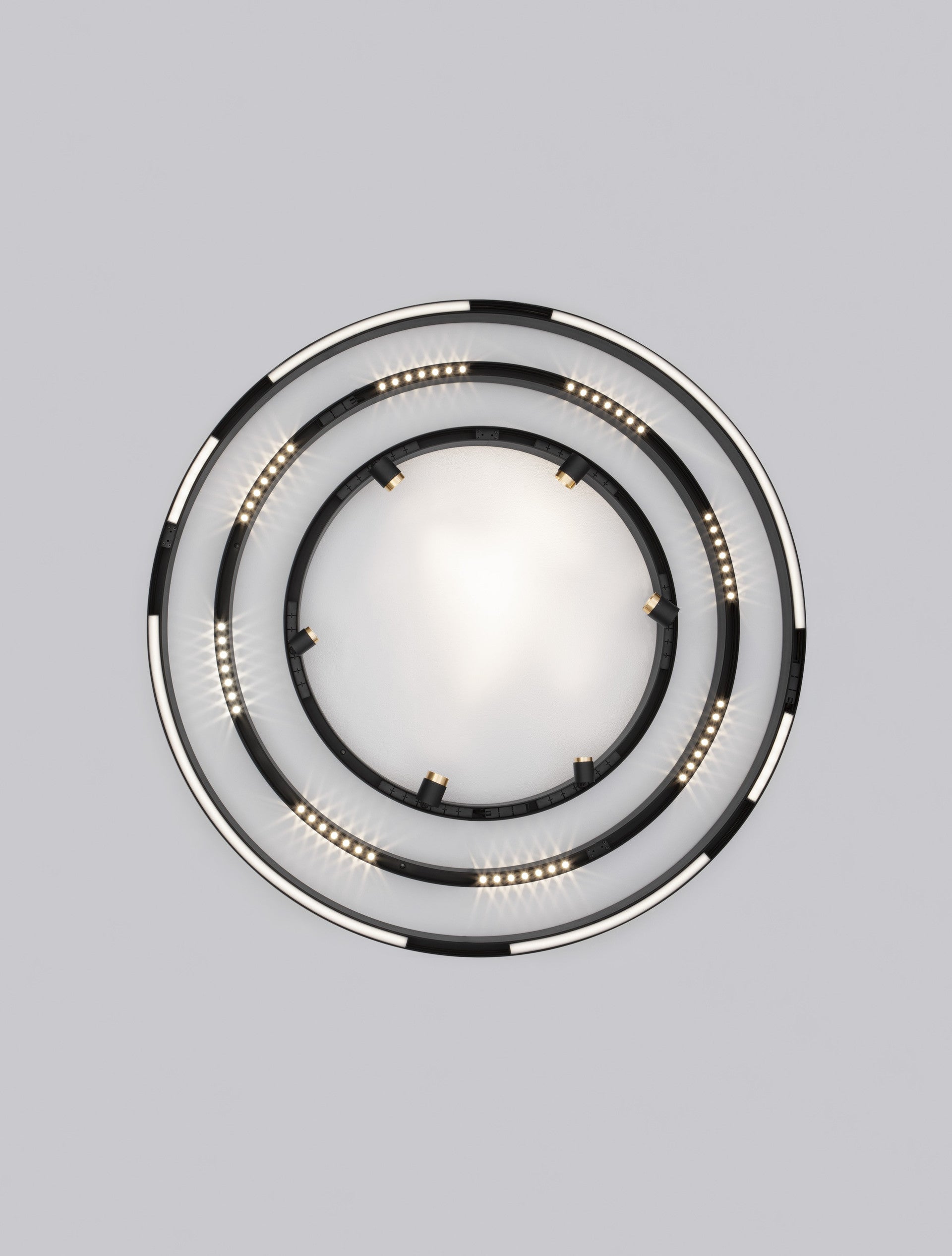 LED спот BREDA Sandy Black Aluminum Circle D120