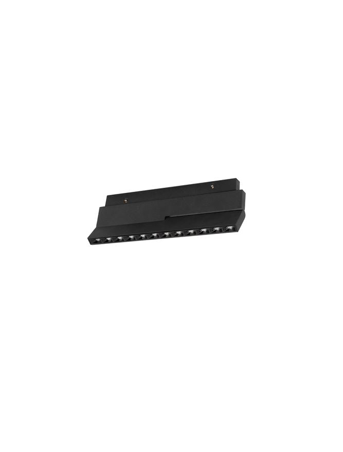 Магнитен спот 48V ULTRA SLIM 12W 3000K DALI CRI90 Черен алуминий IP20