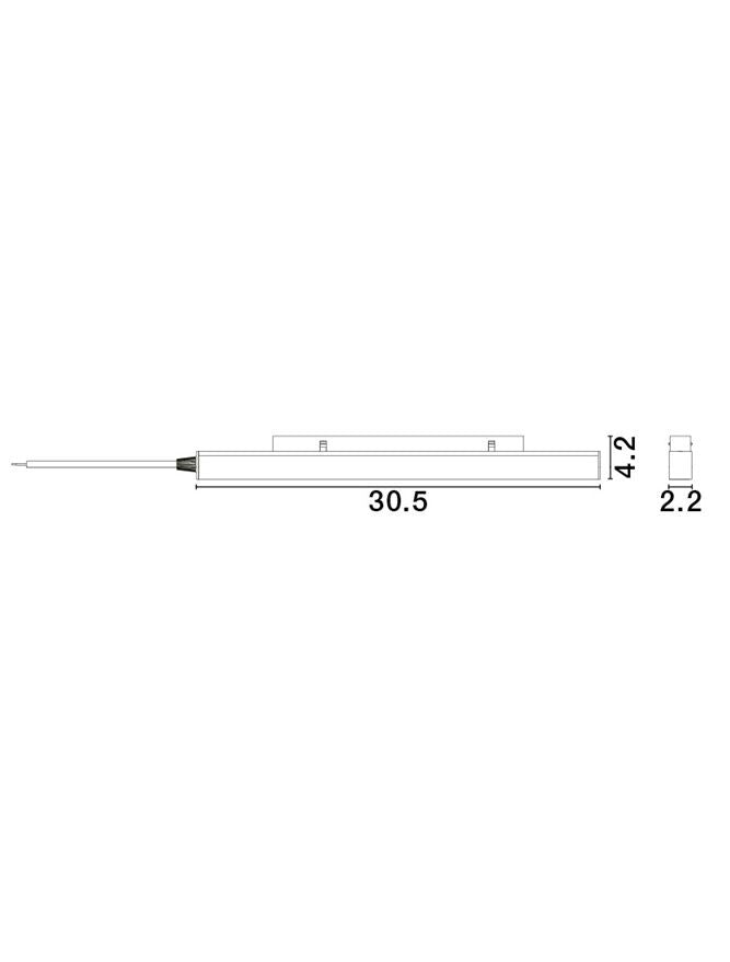 Магнитен драйвер BUXTON 200W Матово черен 220-240V/24V AC