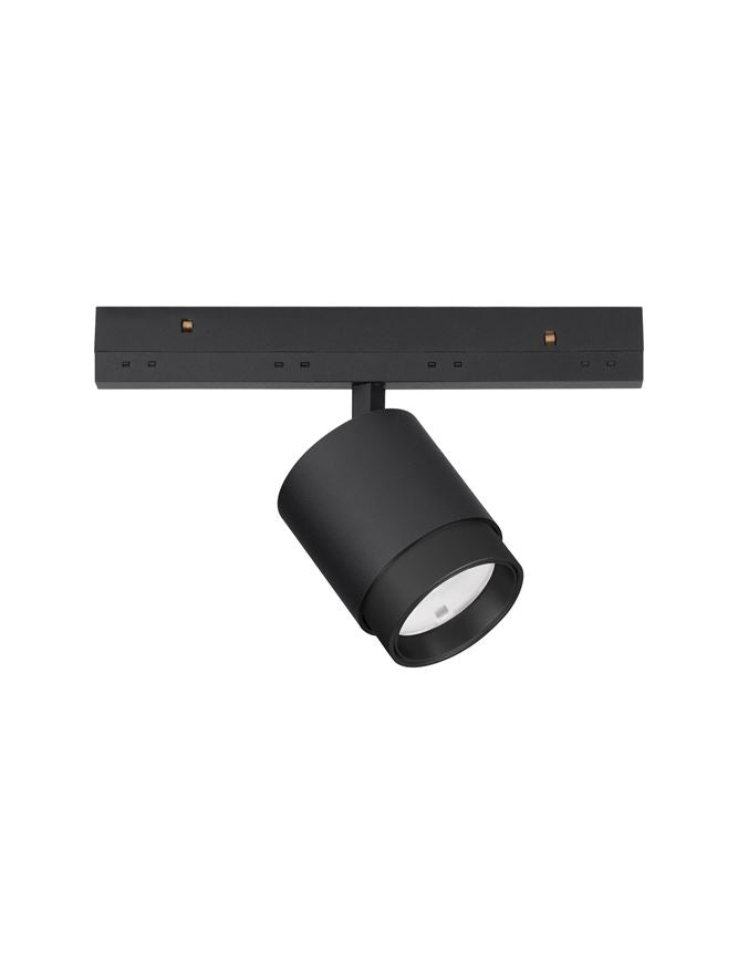 Магнитен спот 48V ULTRA SLIM 10W DALI CRI90 3000K Тотално черен