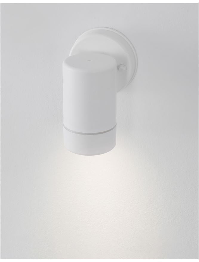 Външен аплик LIMBIO LED GU10 1x10W Бял ABS