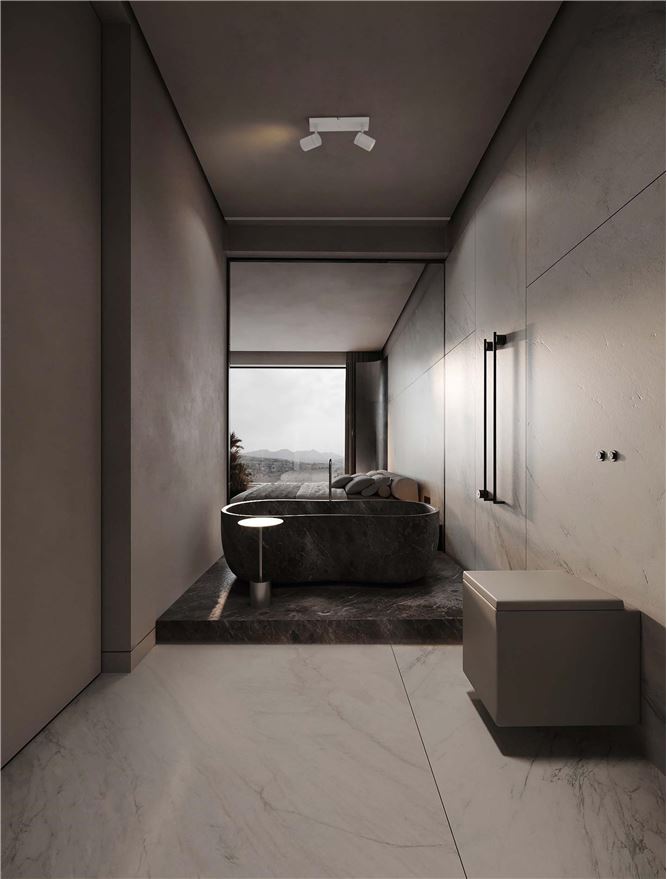 Висящо осветително тяло (пендел) ALMA 20W GU10 Пясъчно бял алуминий IP44