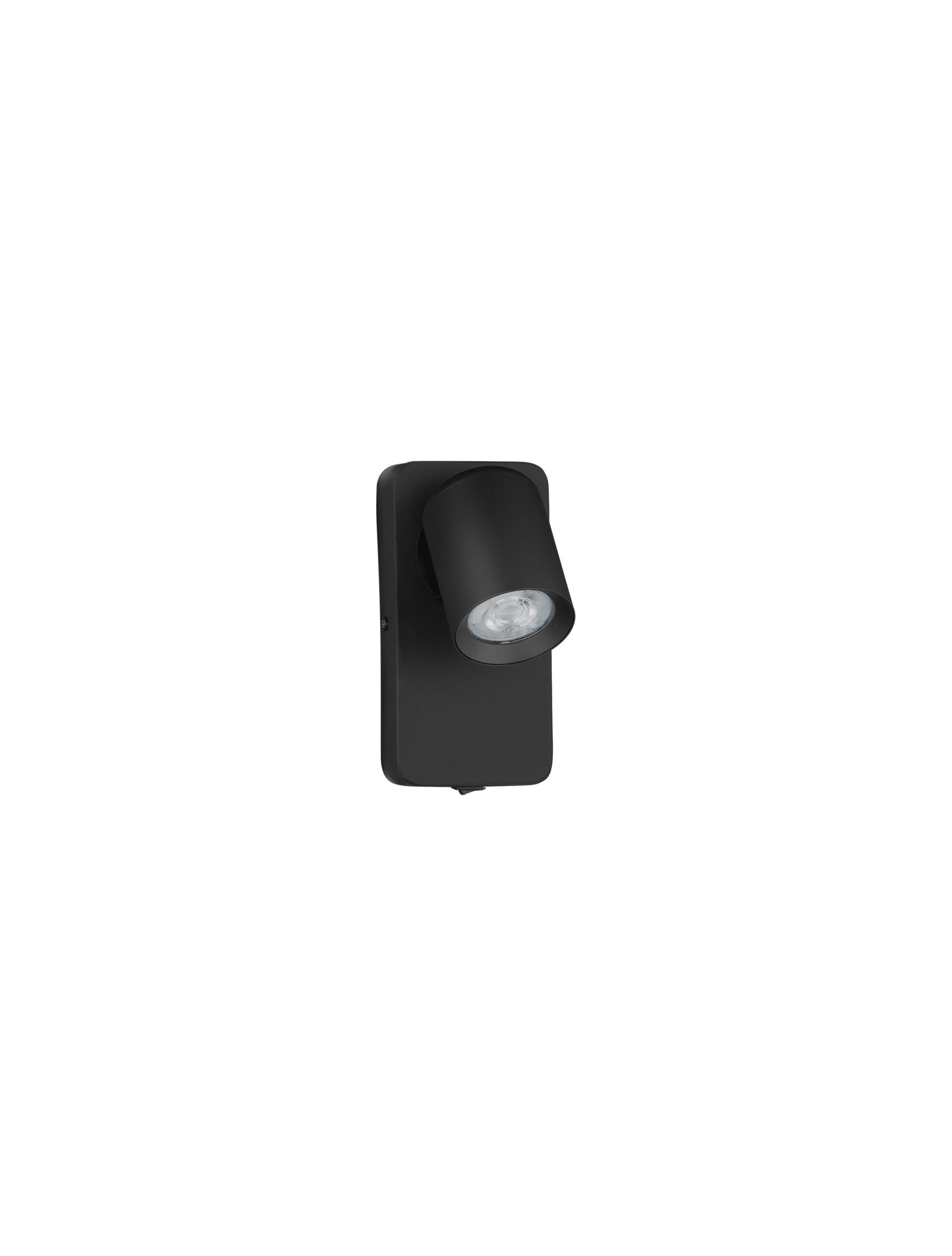 Висящо осветително тяло (пендел) COSMINA 10W GU10 Пясъчно черен алуминий L11 H16см