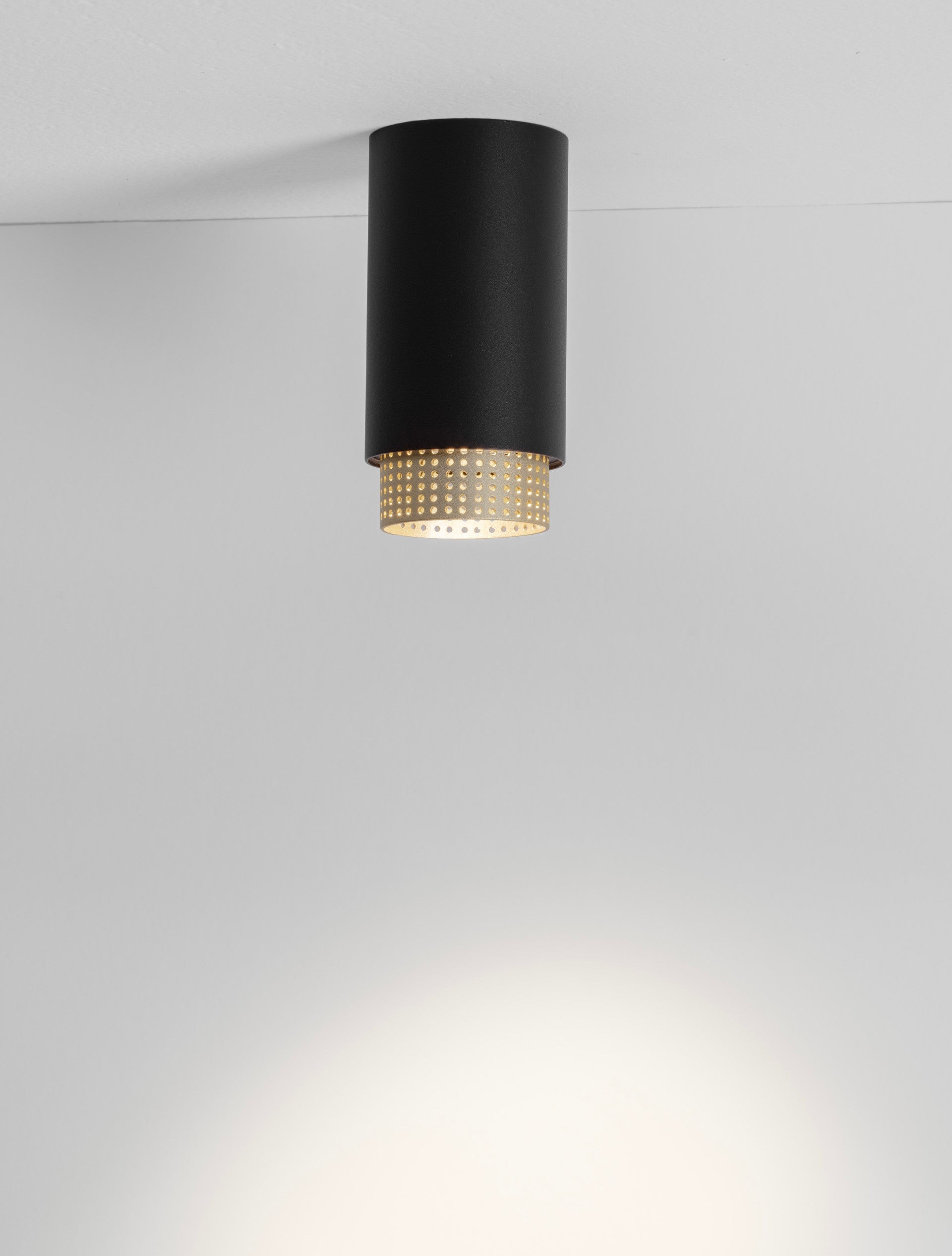 Висяща лампа NESSI 10W, златист алуминий, D6 H11.8cm