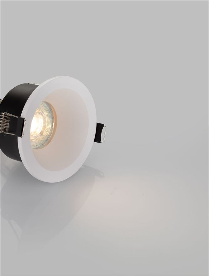 Техническо осветление CEID 10W Пясъчно бял алуминий и стъкло IP44