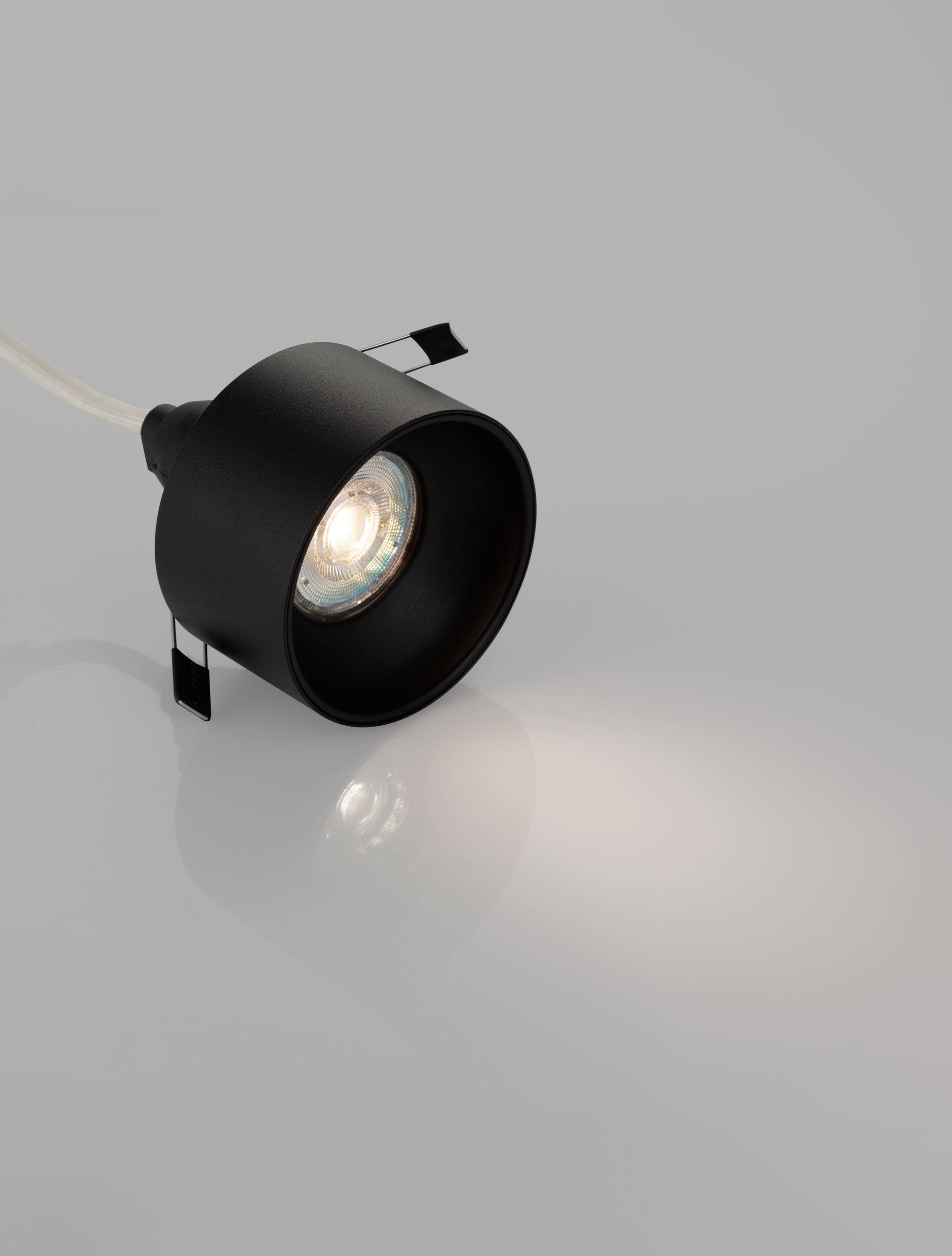 Техническо осветление QUAD LED MR16/GU10 10W Пясъчно черен алуминий ⌀8.5 H6.5см IP20