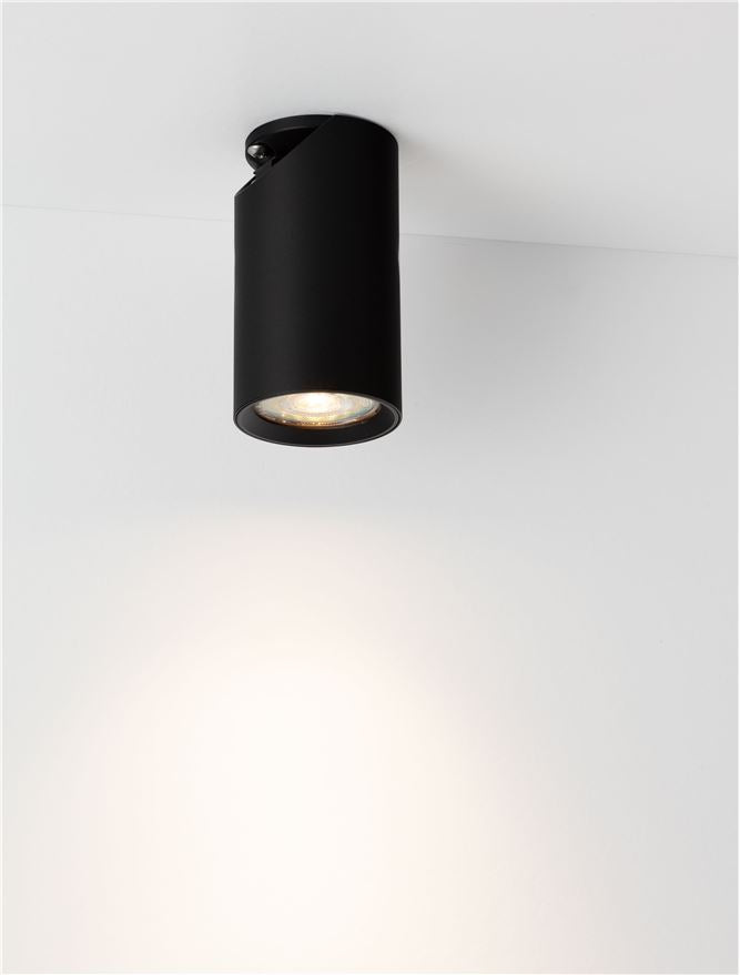 Техническо осветление IMAX LED MR16/GU10 10W Пясъчно черен ⌀6 H13.5см