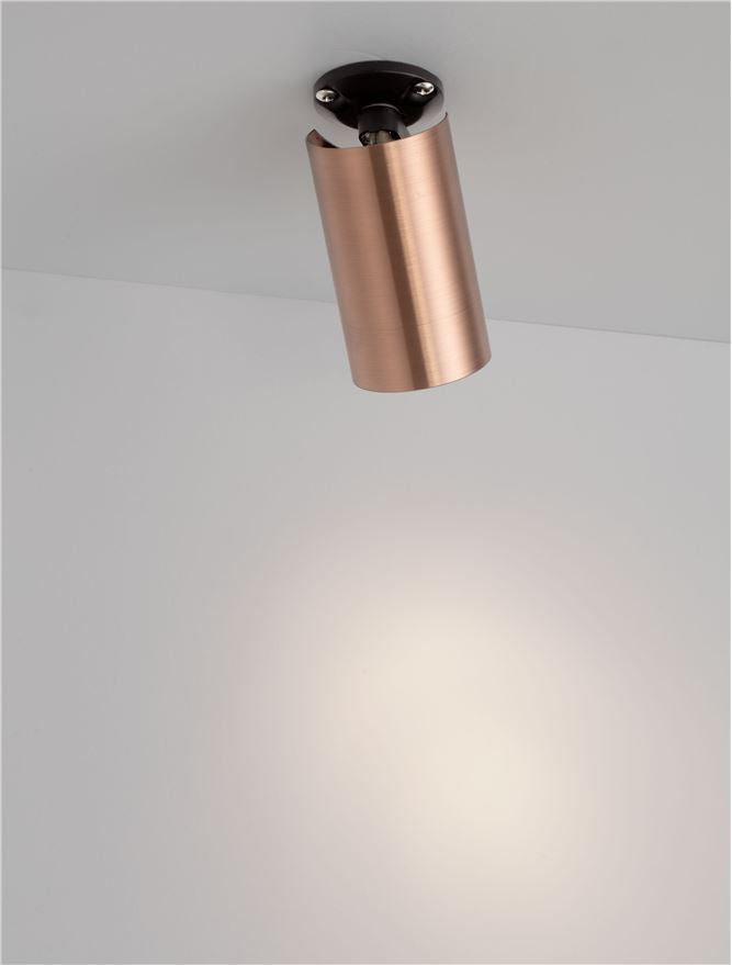 Техническо осветление IMAX LED MR16/GU10 10W Античен месинг/мед ⌀6 H13.5см