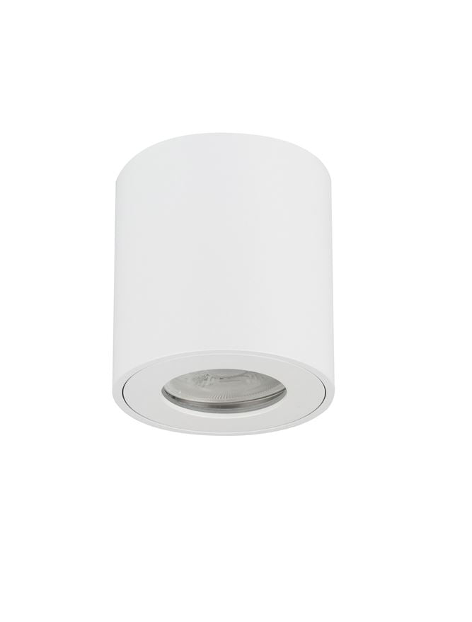Техническо осветление COTTY 10W MR16/GU10 IP44 Пясъчно бял алуминий и стъкло