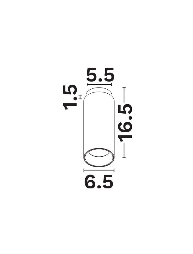 Техническо осветление ROBIN LED MR16/GU10 10W Пясъчно бял ⌀6.5 H16.5см