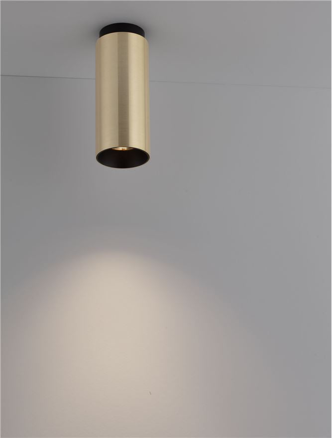 Техническо осветление ROBIN LED MR16/GU10 10W Златист/черен ⌀6.5 H16.5см