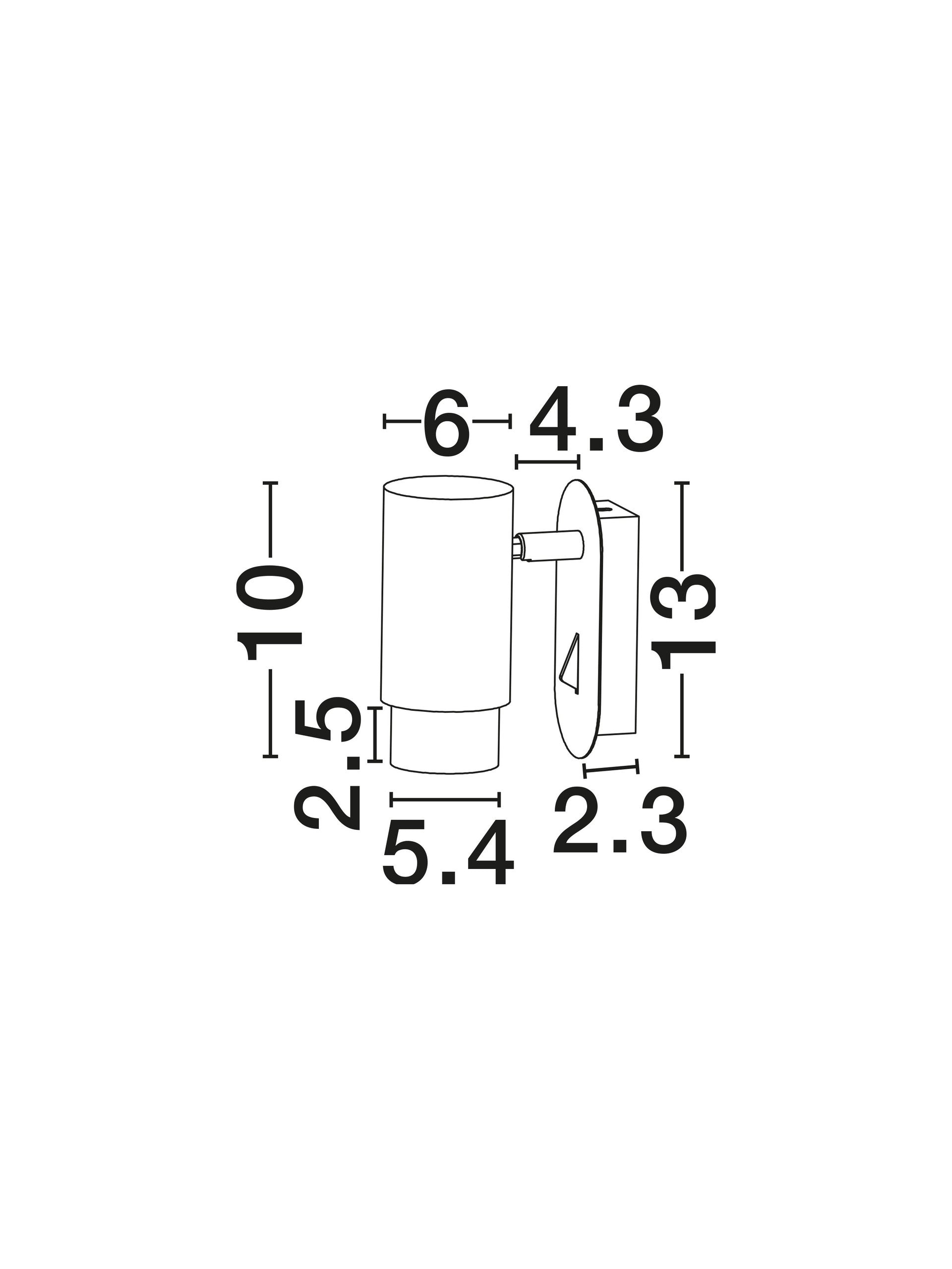 Висяща лампа NIME 10W MR16/GU10 пясъчнобял алуминий без крушка