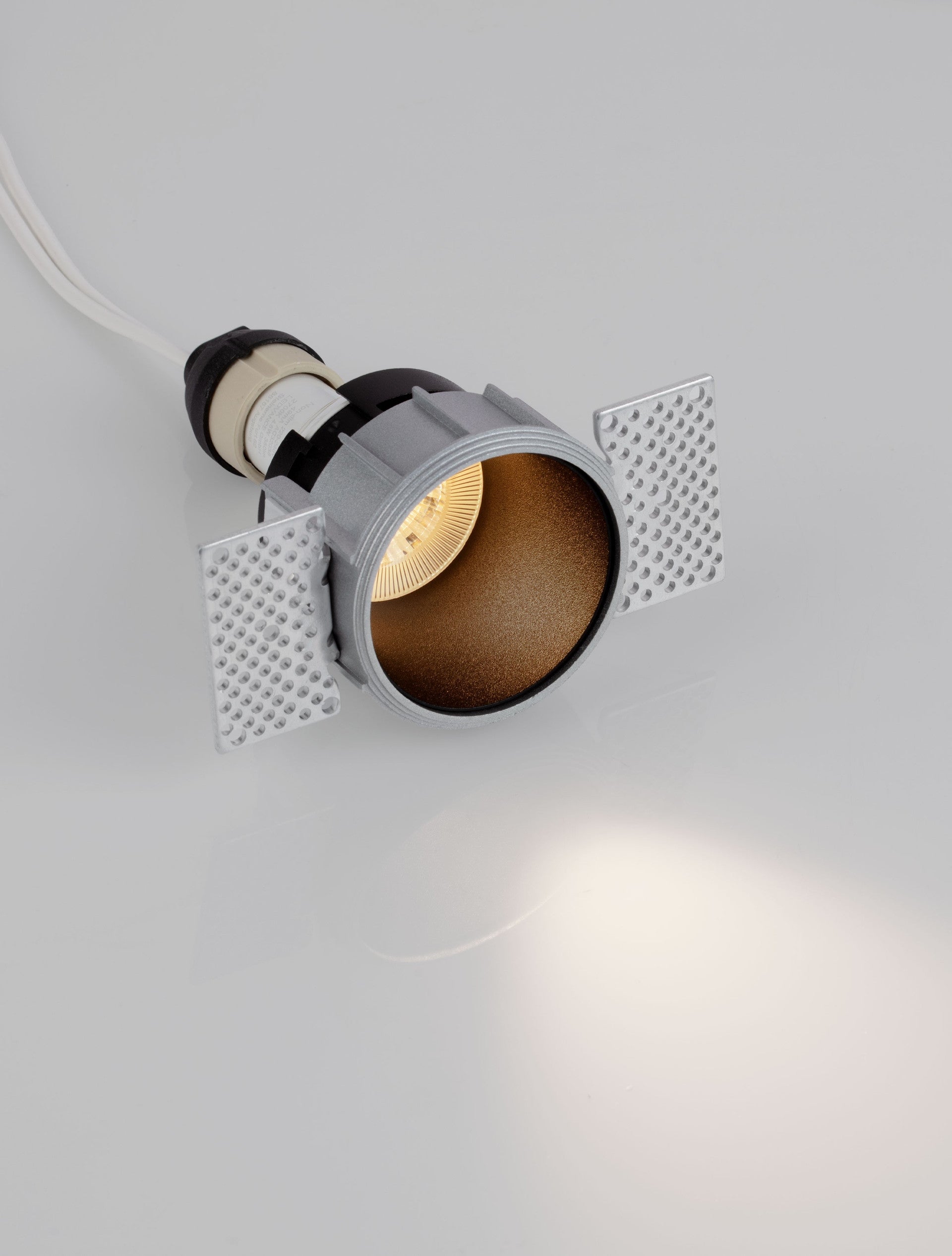 LED спот BRAD 50W Пясъчно черен алуминий GU10 без рамка IP20