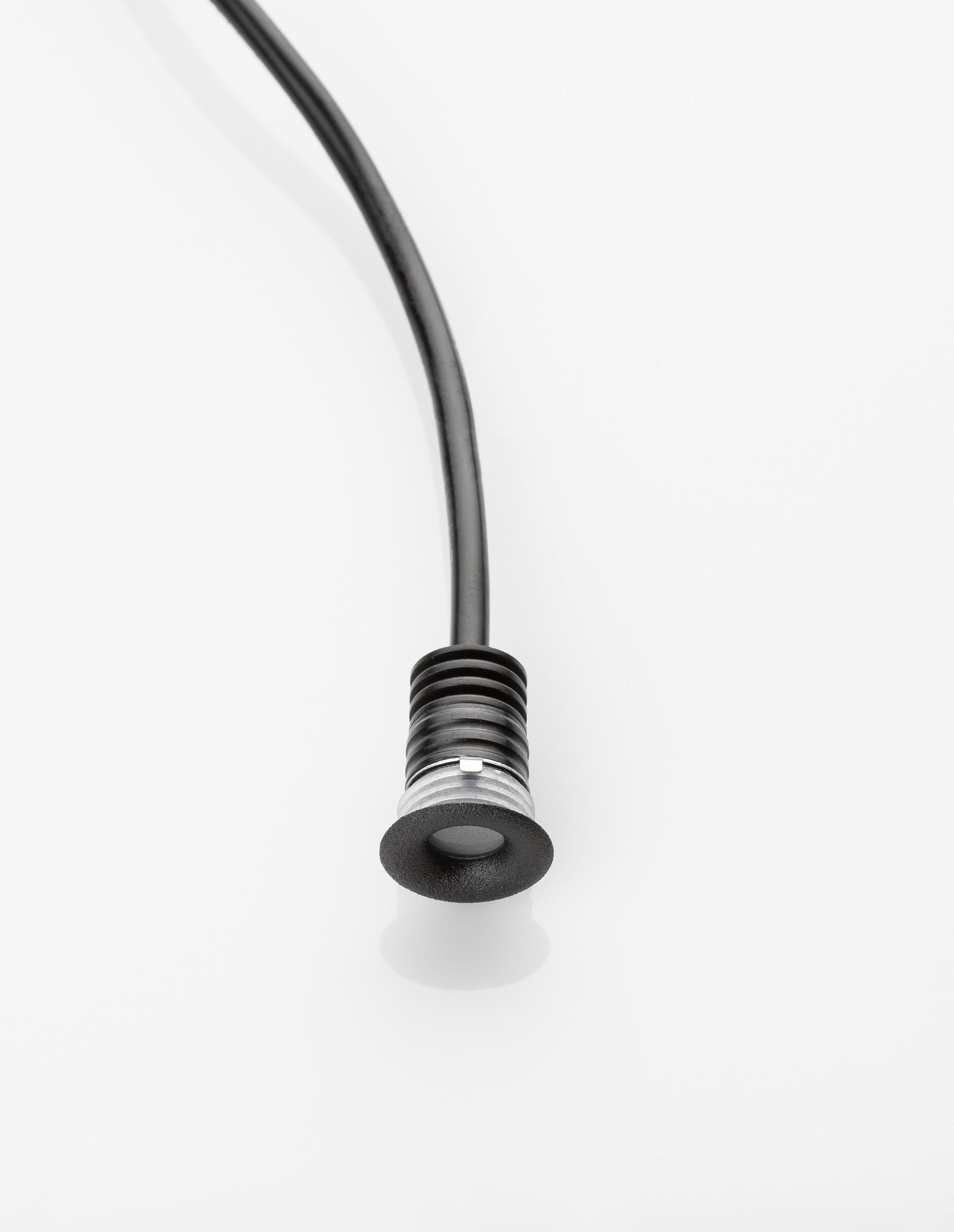 LED спот TINY Вграден Черен алуминий IP44 3000K D1.6x2см