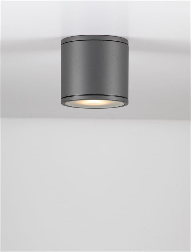 Външен аплик CERISE 10W GU10 Тъмен антрацит леят алуминий