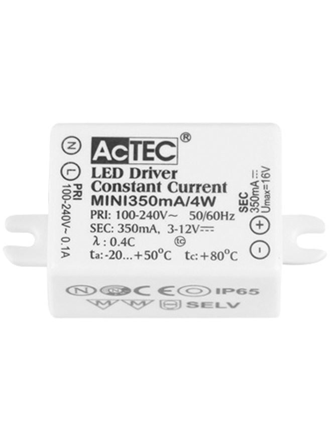Аксесоар CC LED драйвер 4W 350mA IP65 не димируем