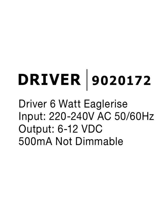Аксесоар CC LED драйвер 6W 500mA 6-12V не димируем