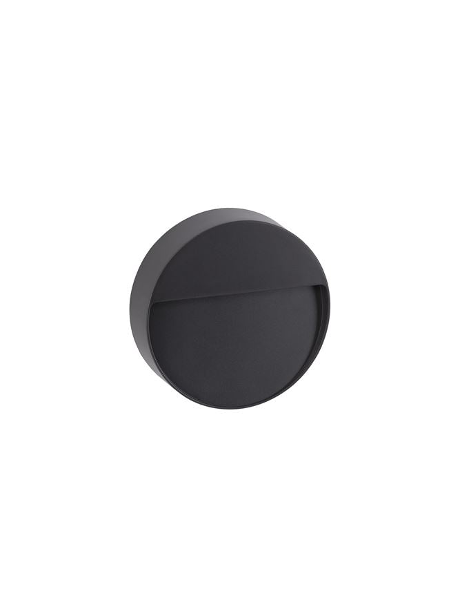 Външен аплик BRIGI 1W LED Тъмен сив акрил IP65 ⌀11